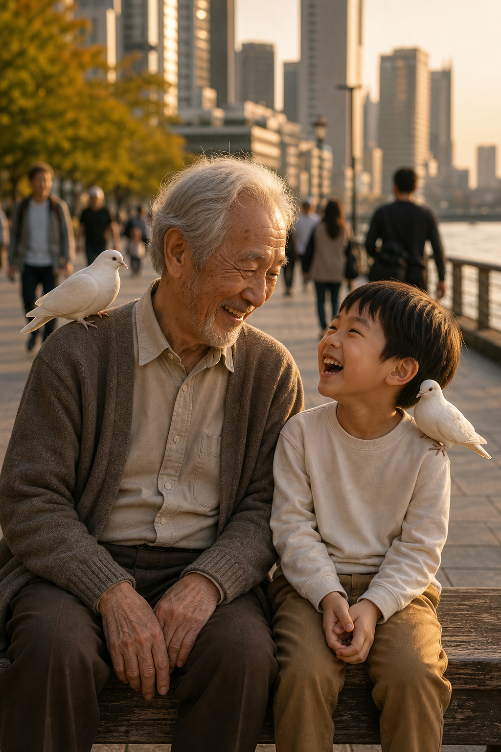 老人与小孩